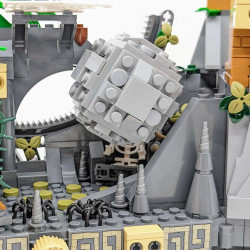 movie moc temple of the golden idol bricks toy