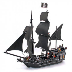 movie moc the black pearl pirate ship bricks toys 16006