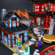 ninjago city moc temple of airjitzu bricks toy ninjago city moc temple of airjitzu bricks toy