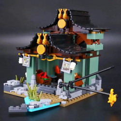 ninjago city moc temple of airjitzu bricks toy