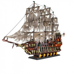 pirates of caribbean moc 13138 flying dutchman ship bricks toy