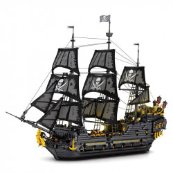 pirates of caribbean moc black pearl ship bricks toy