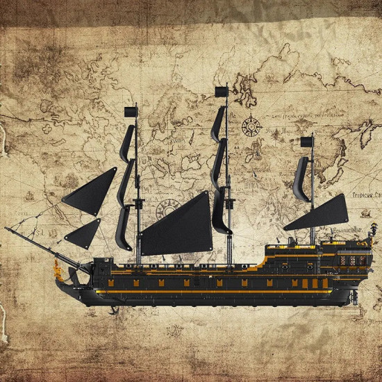 pirates of caribbean moc black pearl ship bricks toy pirates of caribbean moc black pearl ship bricks toy
