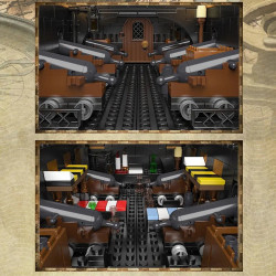 pirates of caribbean moc black pearl ship bricks toy