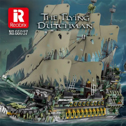 pirates of caribbean moc flying dutchman ship bricks toy