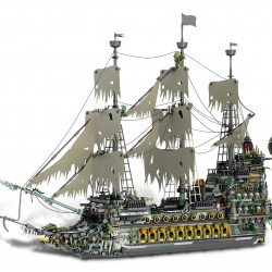 pirates of caribbean moc flying dutchman ship bricks toy
