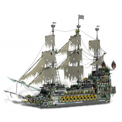 pirates of caribbean moc flying dutchman ship bricks toy