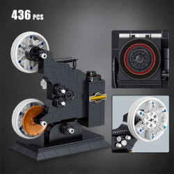 retro digital video camera mini bricks toys 00907