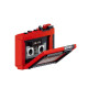 retro red tape recorder mini bricks toys 00989 retro red tape recorder mini bricks toys 00989