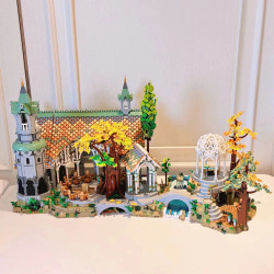 rivendell the lord of rings creator experts bricks toy
