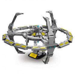 spacecraft moc deep space 5 space station bricks toy