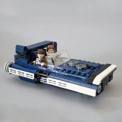 star wars 10897 han solo's landspeeder bricks toys