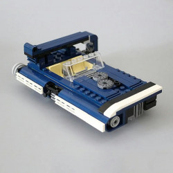 star wars 10897 han solo's landspeeder bricks toys