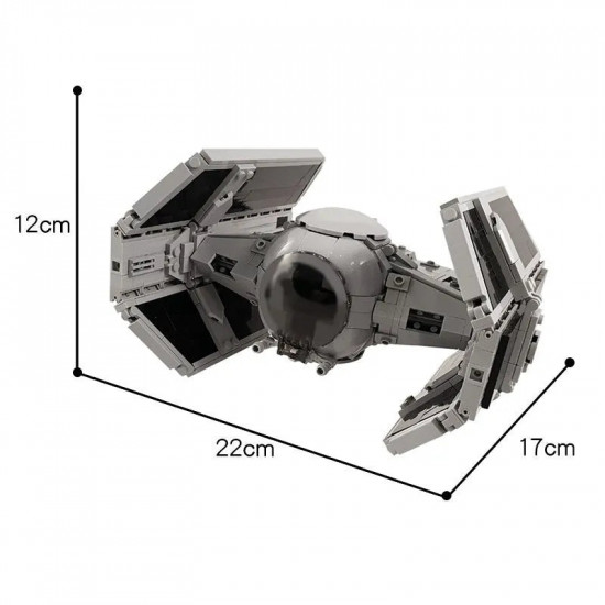 star wars custom moc tie fighter bricks toy 14383 star wars custom moc tie fighter bricks toy 14383