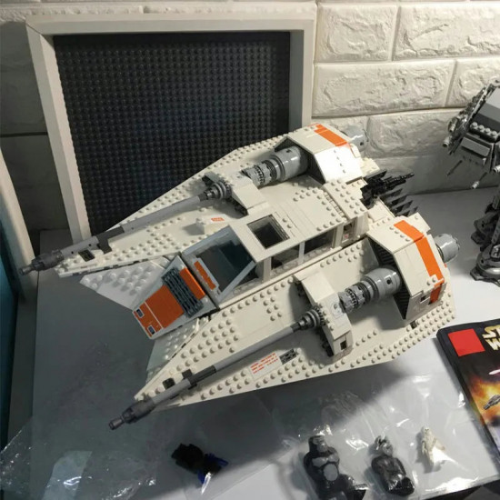 star wars moc 05084 rebel snowspeeder bricks toys star wars moc 05084 rebel snowspeeder bricks toys