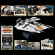star wars moc 05084 rebel snowspeeder bricks toys star wars moc 05084 rebel snowspeeder bricks toys