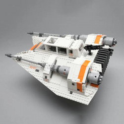 star wars moc 05084 rebel snowspeeder bricks toys
