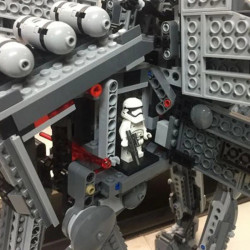 star wars moc 05130 first order heavy assault walker bricks toys