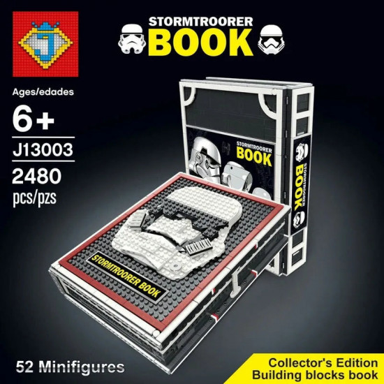 star wars moc 13003 storm trooper book bricks toy star wars moc 13003 storm trooper book bricks toy