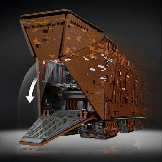 star wars moc 21009 cavegod ucs sandcrawler bricks toy star wars moc 21009 cavegod ucs sandcrawler bricks toy