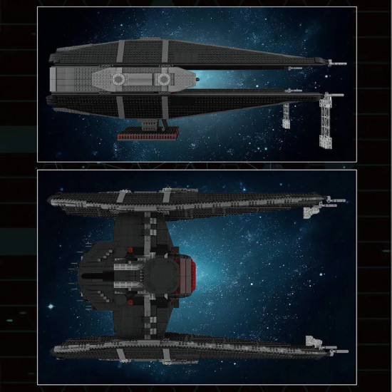 star wars moc 21025 ucs kylo ren tie fighter bricks toys star wars moc 21025 ucs kylo ren tie fighter bricks toys