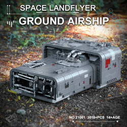 star wars moc a-a4b landflyer space ship bricks toys