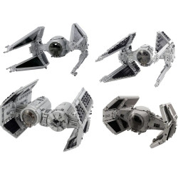 star wars moc custom space interceptor bricks toy