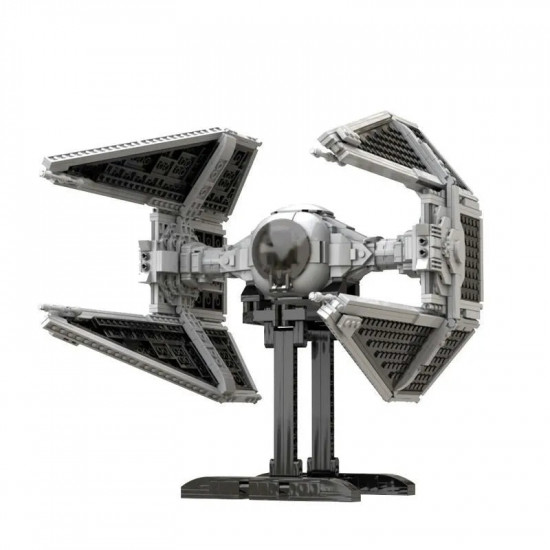 star wars moc custom tie interceptor bricks toy star wars moc custom tie interceptor bricks toy