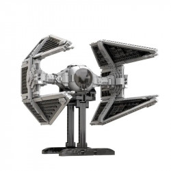 star wars moc custom tie interceptor bricks toy