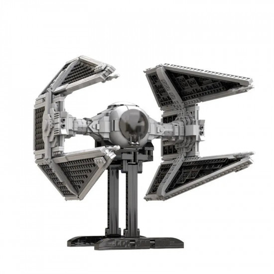 star wars moc custom tie interceptor bricks toy star wars moc custom tie interceptor bricks toy