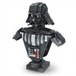 star wars moc darth lord vader bust helmet bricks toy 21020