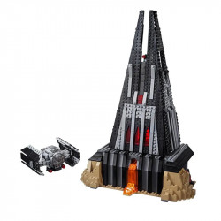 star wars moc darth vader castle bricks toys 05152