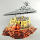star wars moc destroyer empire ship over jedha bricks toy star wars moc destroyer empire ship over jedha bricks toy