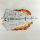 star wars moc destroyer empire ship over jedha bricks toy star wars moc destroyer empire ship over jedha bricks toy
