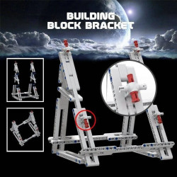 star wars moc display stand for millennium falcon bricks toy