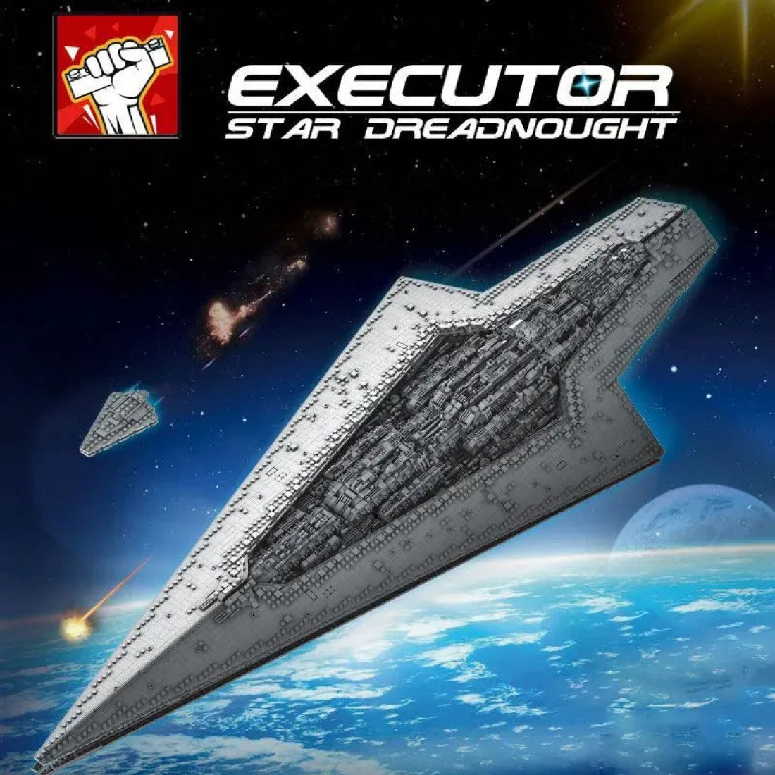 star wars moc executor class star dreadnought bricks toys - star-wars ...