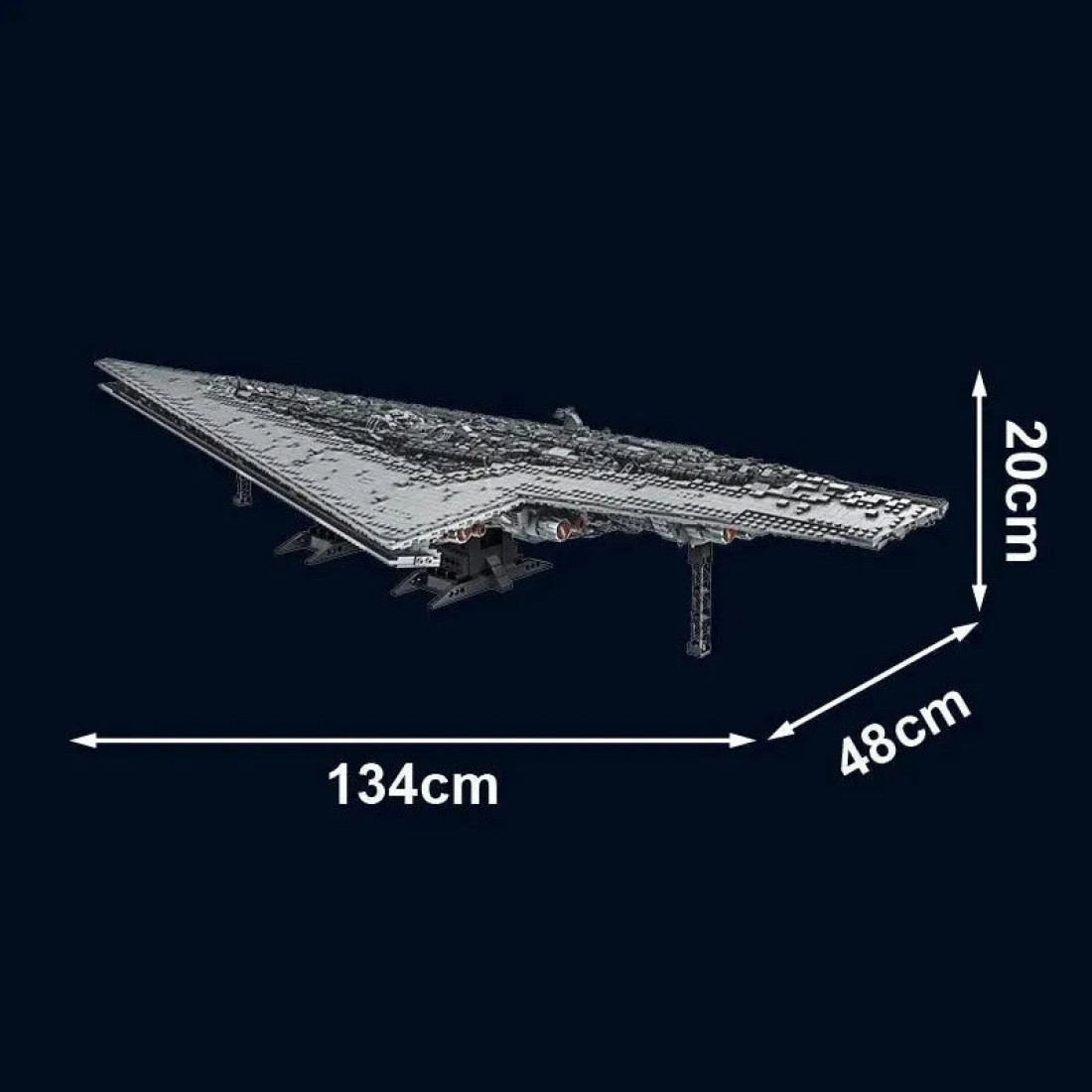star wars moc executor class star dreadnought bricks toys - star-wars ...