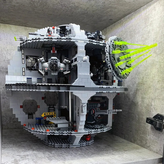 star wars moc first death star bricks toys 05035 star wars moc first death star bricks toys 05035