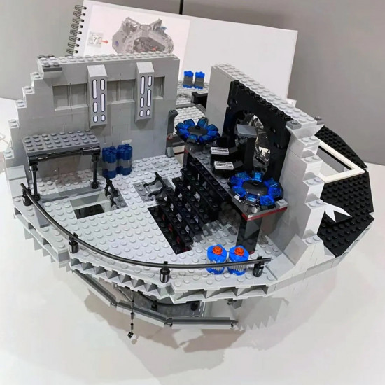 star wars moc first death star bricks toys 05035 star wars moc first death star bricks toys 05035