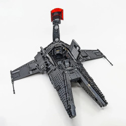 star wars moc inquisitor transport scythe bricks toy