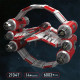 star wars moc interstellar ring fighter bricks toy star wars moc interstellar ring fighter bricks toy