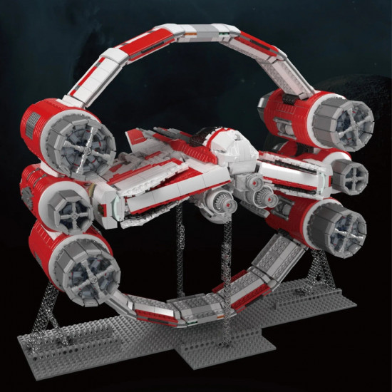 star wars moc interstellar ring fighter bricks toy star wars moc interstellar ring fighter bricks toy