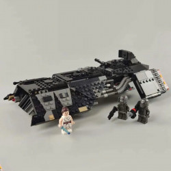star wars moc knights of ren transport ship bricks toys