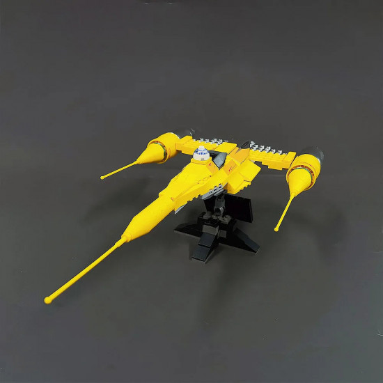 star wars moc naboo starfighter shuttle bricks toy star wars moc naboo starfighter shuttle bricks toy