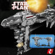star wars moc nebulon-b medical frigate bricks toy 05083 star wars moc nebulon-b medical frigate bricks toy 05083