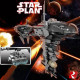 star wars moc nebulon-b medical frigate bricks toy 05083 star wars moc nebulon-b medical frigate bricks toy 05083