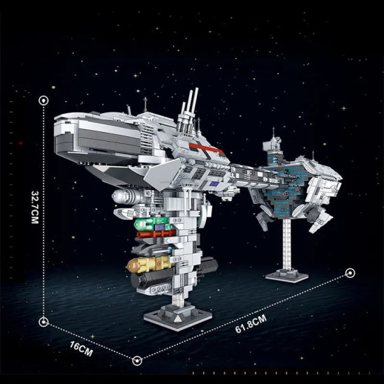 star wars moc nebulon-b medical frigate bricks toy 05083 star wars moc nebulon-b medical frigate bricks toy 05083