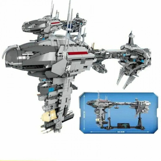 star wars moc nebulon-b medical frigate bricks toy 05083 star wars moc nebulon-b medical frigate bricks toy 05083