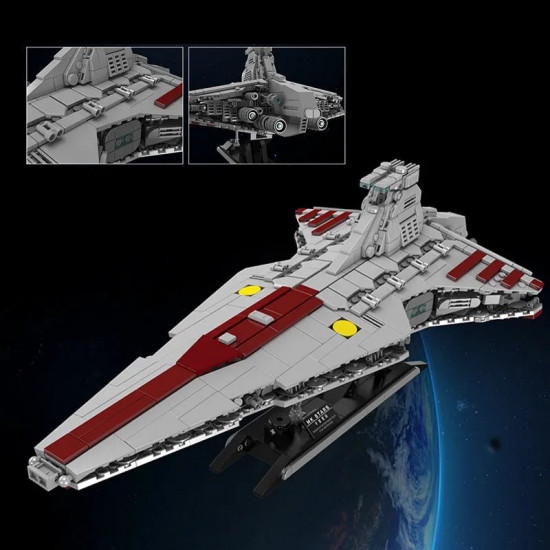 star wars moc republic attack cruiser bricks toy star wars moc republic attack cruiser bricks toy