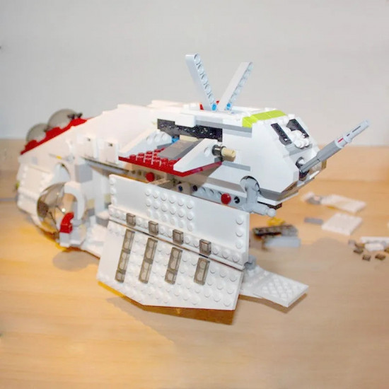 star wars moc republic gunship cruiser bricks toy 05041 star wars moc republic gunship cruiser bricks toy 05041